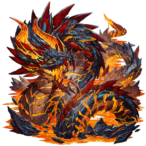 オセロニアの［火山蛇竜］ラゴバニアギスの画像