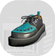 ラバーソールターコイズ画像