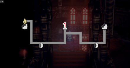 辺獄・エドラス城 -2階- 宝箱 位置