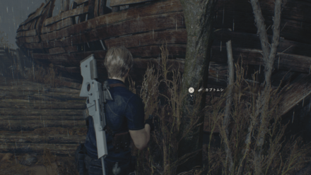 湖畔の集落のカブトムシの場所詳細