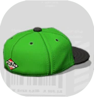 バックワードキャップ画像