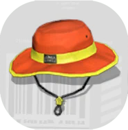 キャンプハット画像