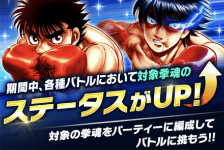 ステータスアップキャンペーン