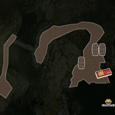 関所から先その2のマップ