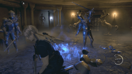 古城の鎧がドロップする