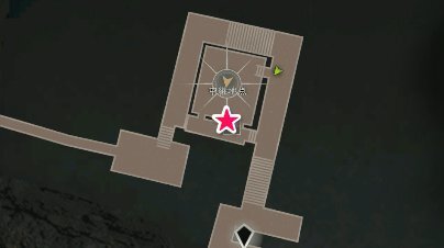 チャプター11の貴族人形マップ