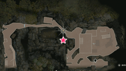 チャプター6の貴族人形マップ