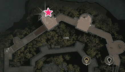 チャプター8の貴族人形マップ