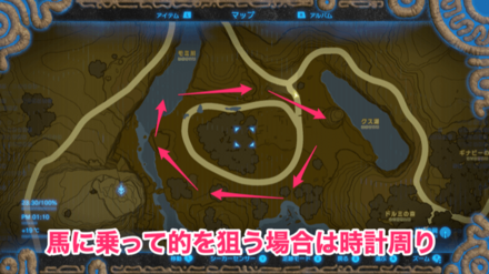 ハテノ馬術訓練場跡