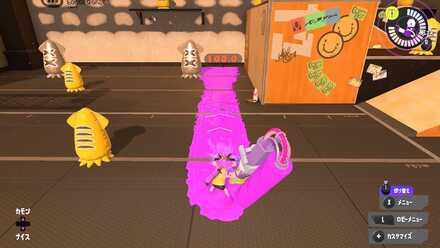 アプデ前ワイドローラー100ダメージ