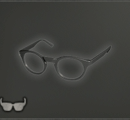 メガネ（ラウンド）画像