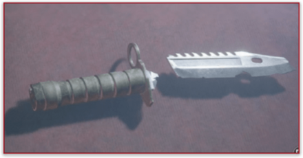 ナイフの耐久値と壊れた時の直し方