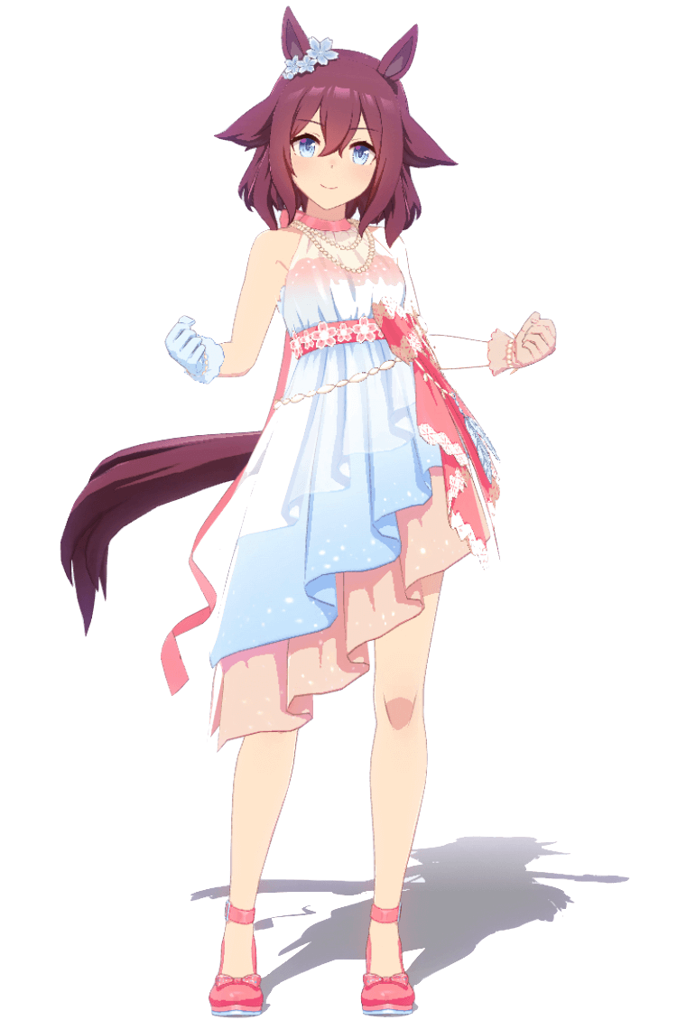 サクラチヨノオーの立ち絵