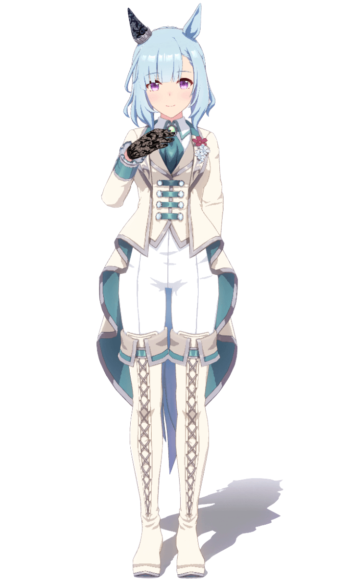 メジロアルダンの立ち絵