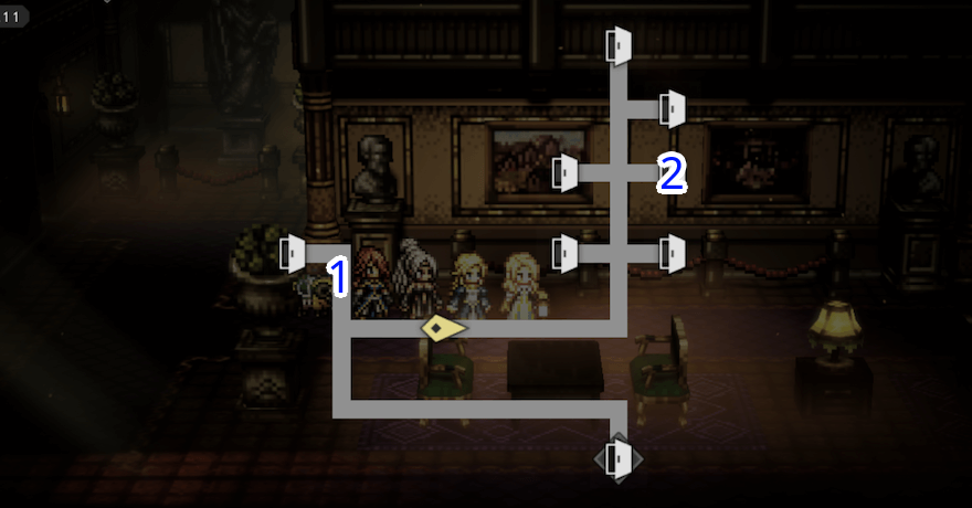 大劇場 -楽屋- シンボルエネミー