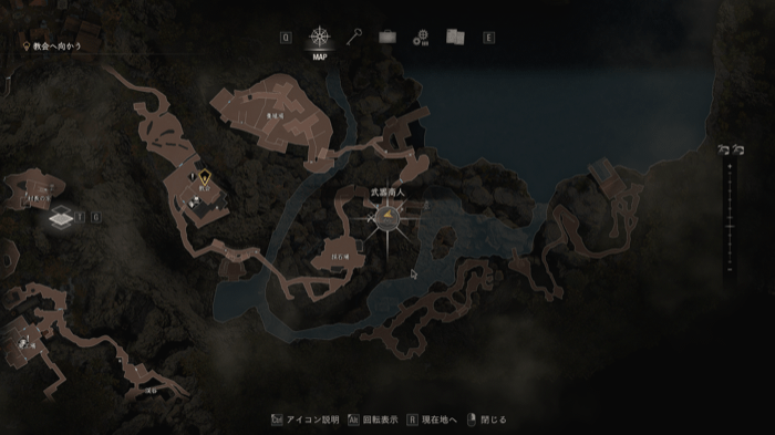 採石場付近の商人の店