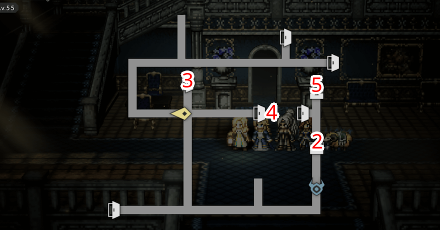 リーヴェン城 宝箱 位置