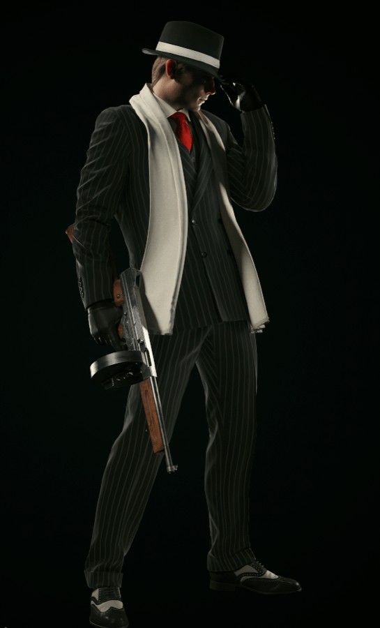 レオンのピンストライプ