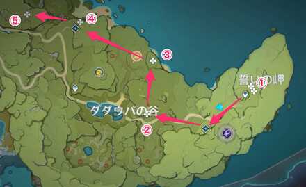 蒲公英の種の場所