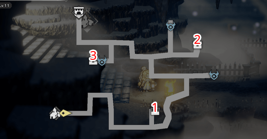 エンバーグロウ研究所前 宝箱 位置