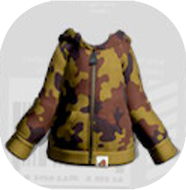 ジップアップカモ画像
