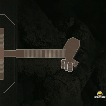 いにしえの祭壇の先その1のマップ