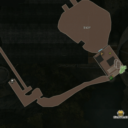 溶鉱炉の先のマップ