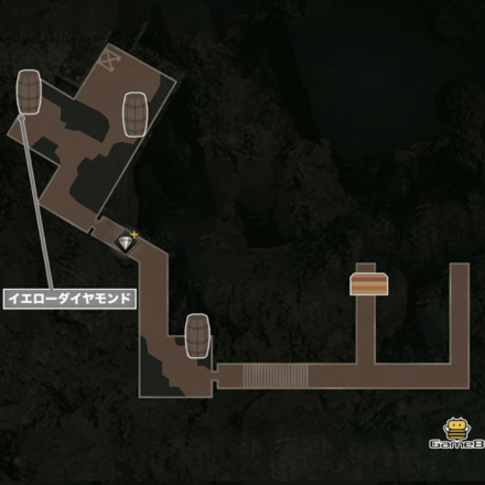 いにしえの祭壇の先その2のマップ