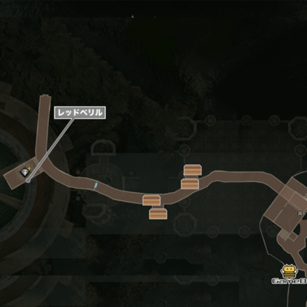 奈落の先のマップ