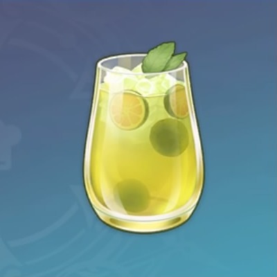 ミントフルーツティーの画像