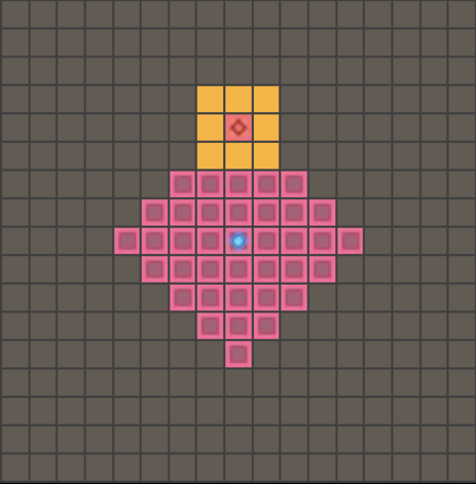 狂星の呪術《夢幻》の範囲