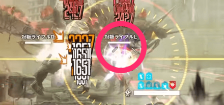 対物ライフルを中心に攻撃