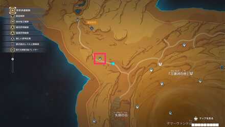 善悪のクヴァレナのマップ