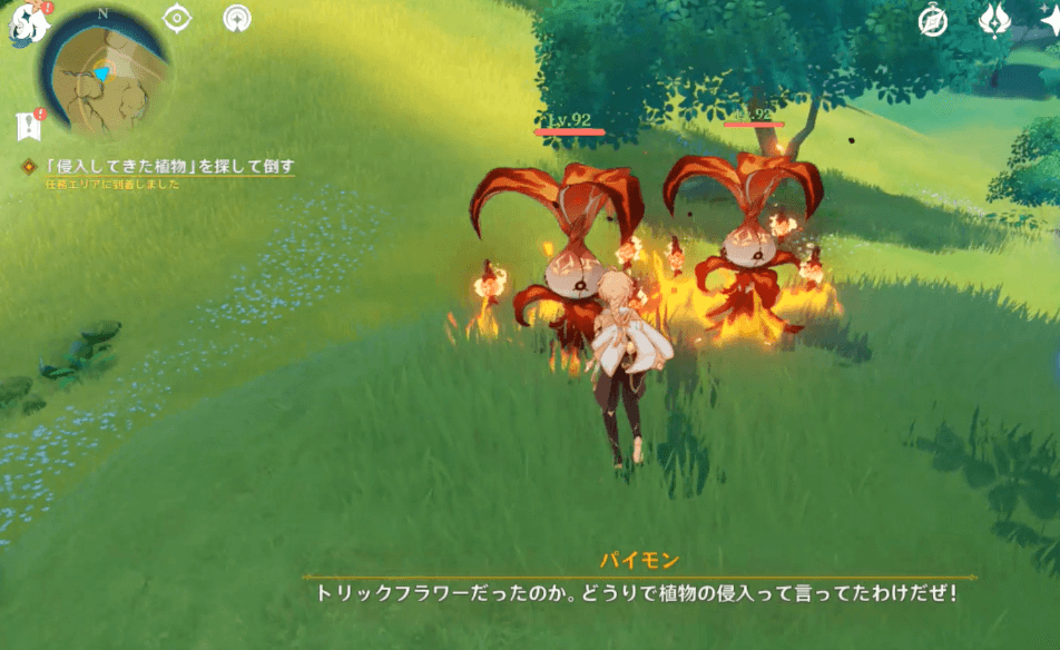 トリックフラワー