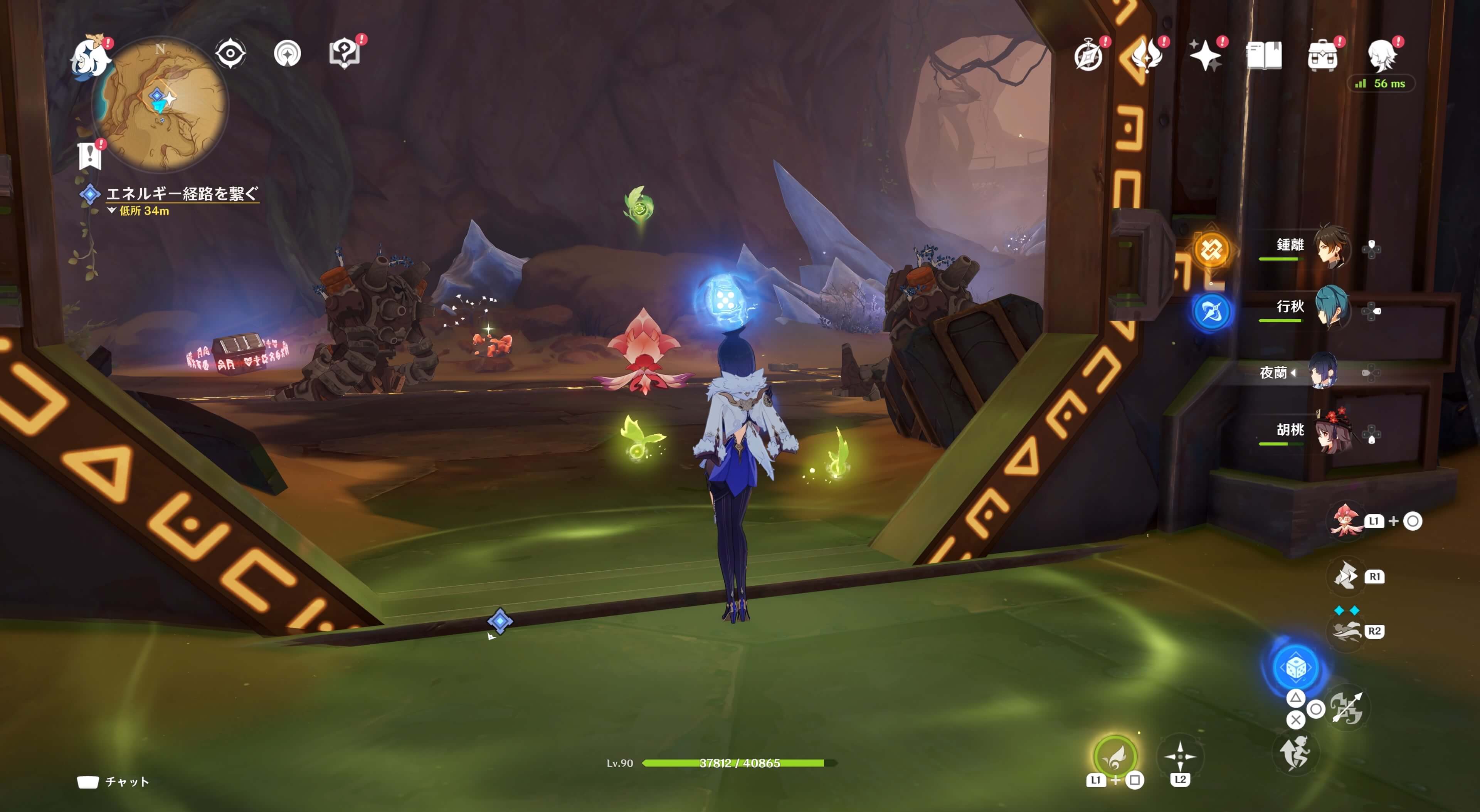 エレベーターを登った先