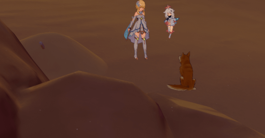 追加で出現するマーカーに向かう