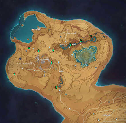 霊宝の鐸鈴の場所