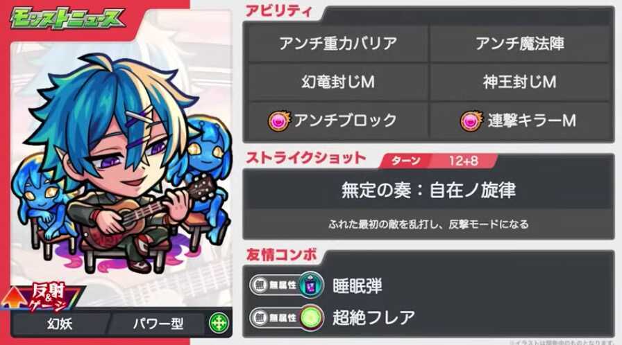 ウボサスラα ステータス