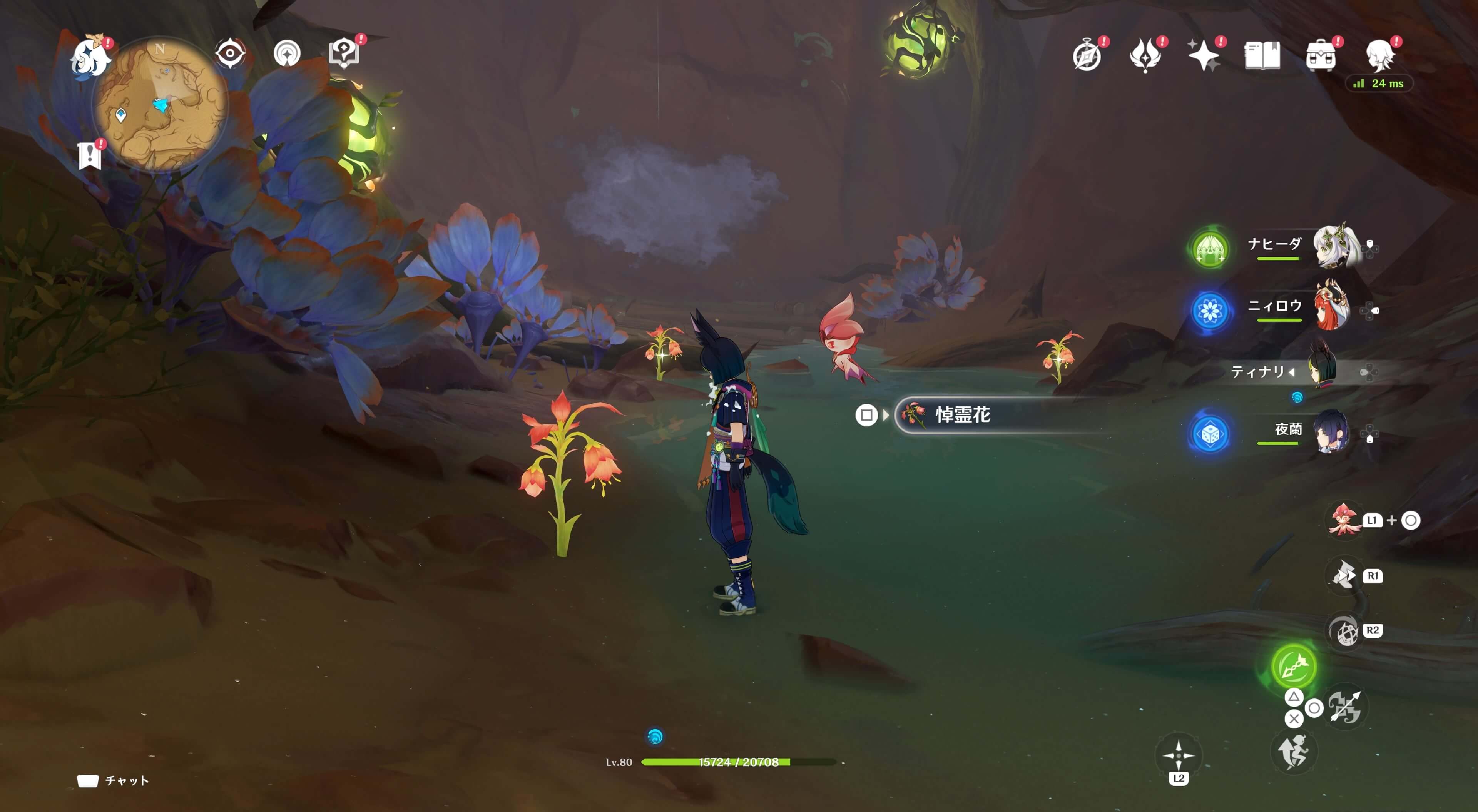 悼霊花_荒石の蒼漠⑱