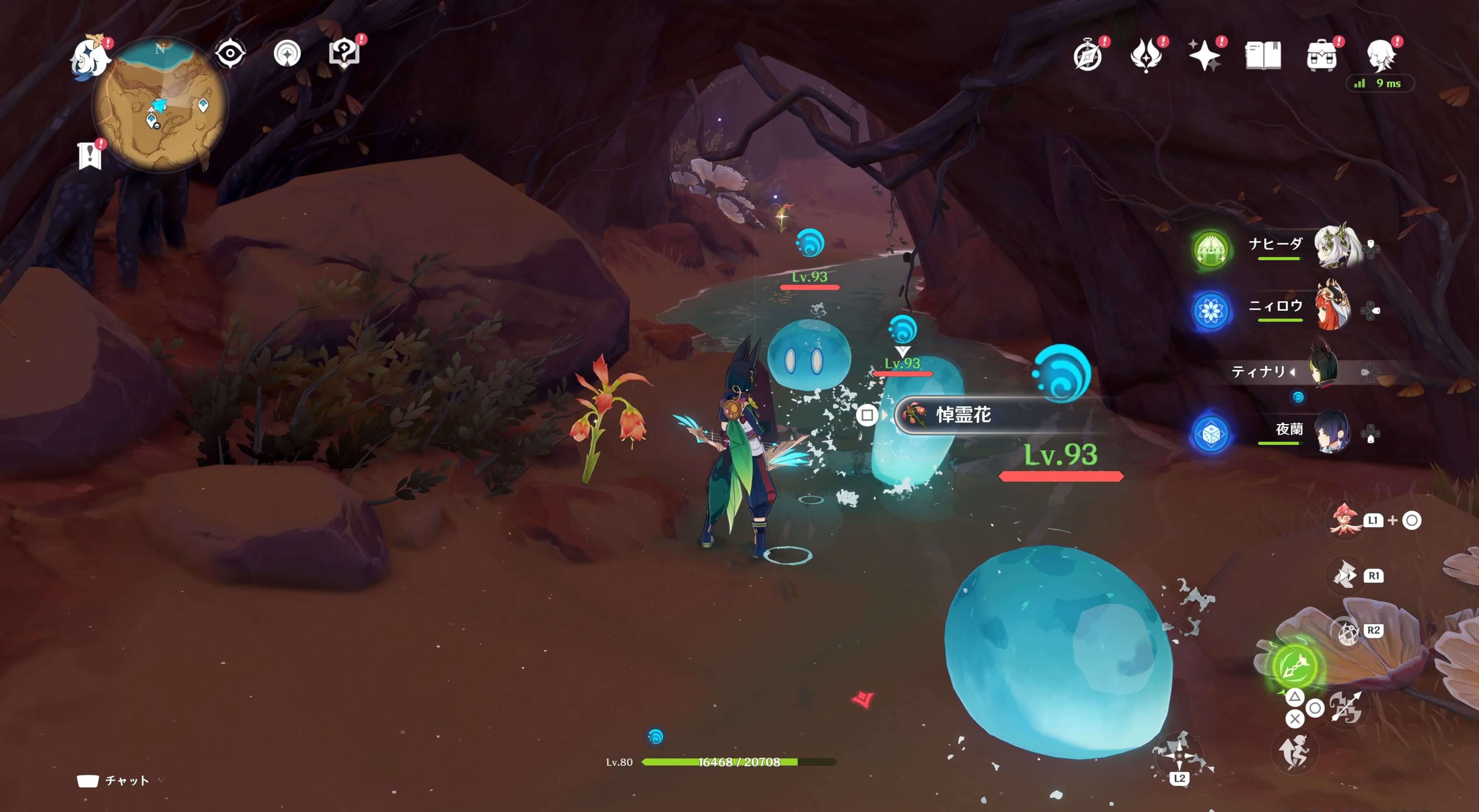 悼霊花_荒石の蒼漠⑯