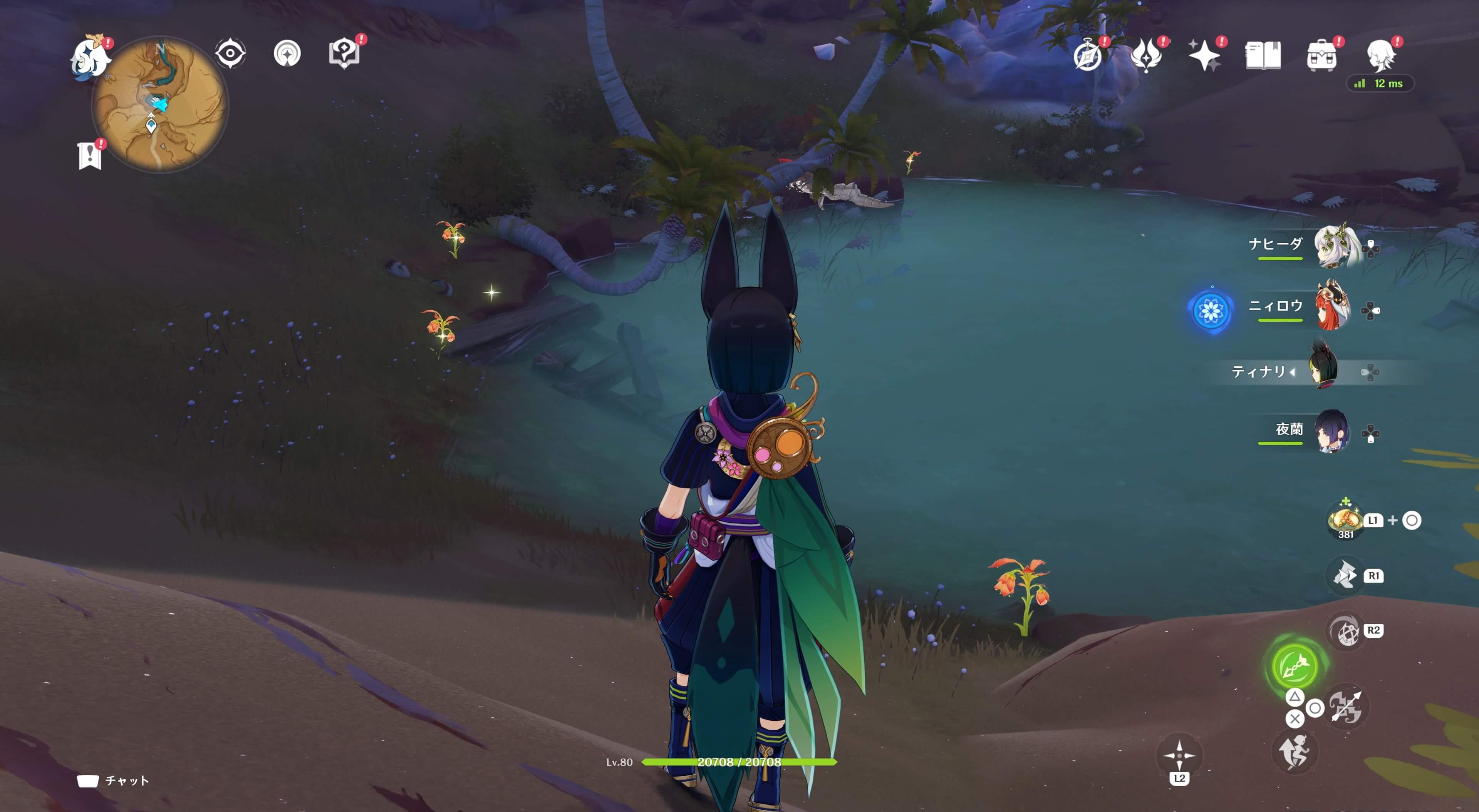 悼霊花_荒石の蒼漠①