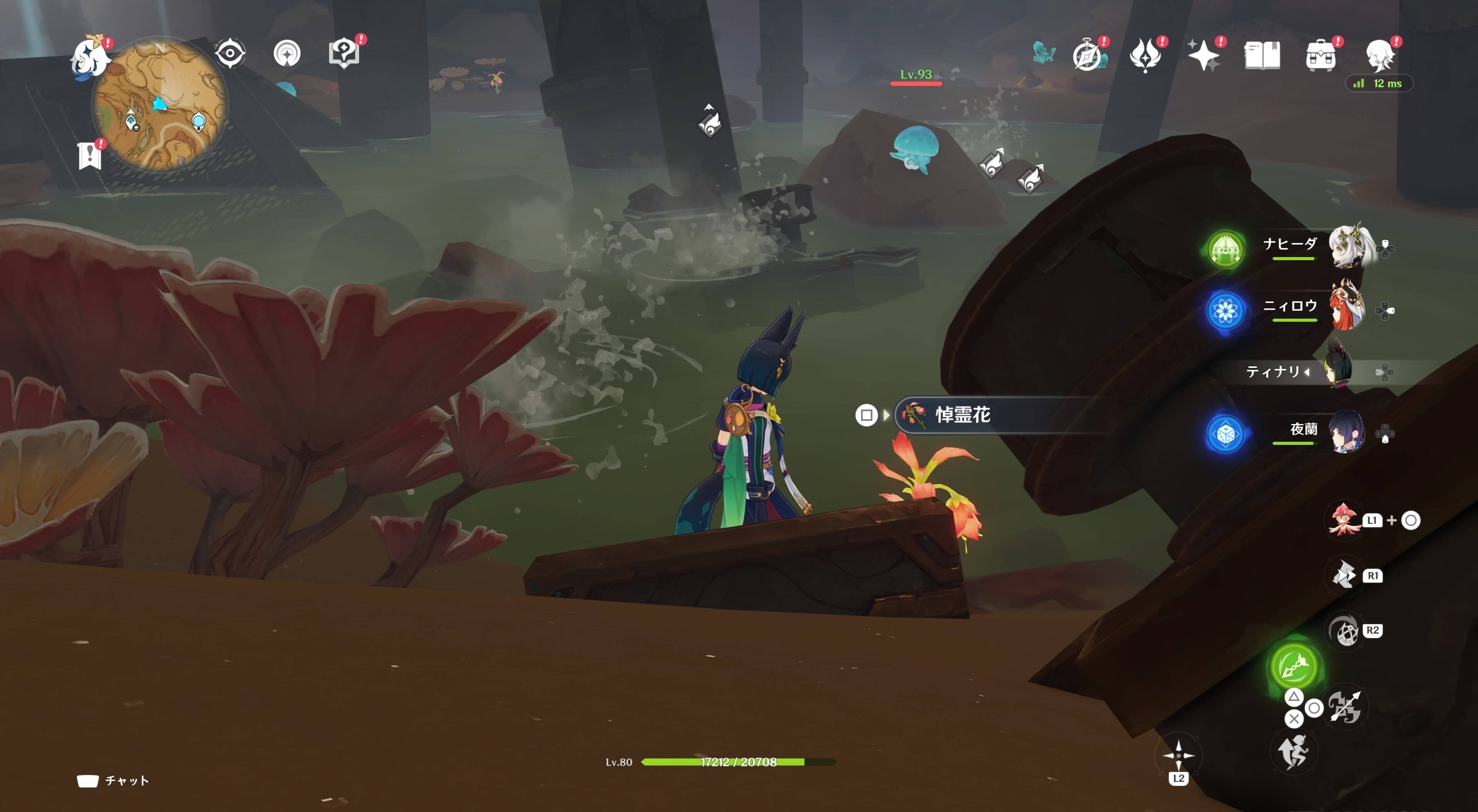 悼霊花_荒石の蒼漠⑪