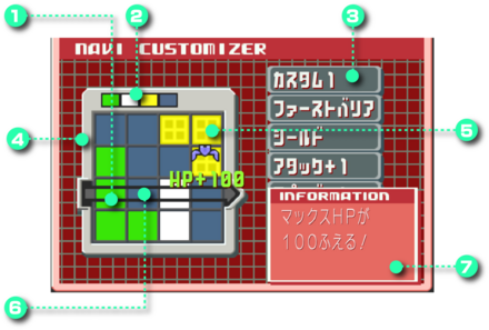 ナビカス画面の見方