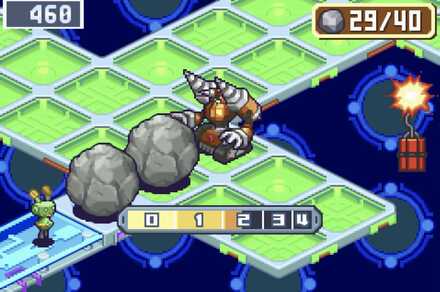 岩の数に合わせてゲージを目押しする