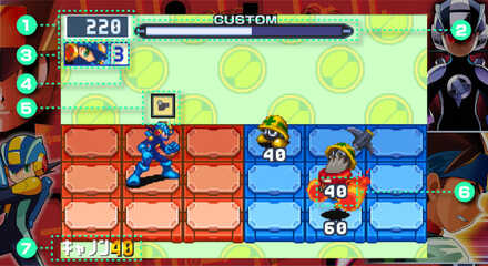 アクション画面