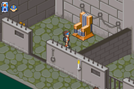 グリーンタウン：おしおきイスの電脳