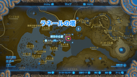 トゲボコこん棒のマップ