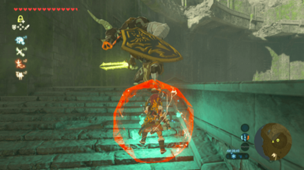 雷電の剣の場所画像