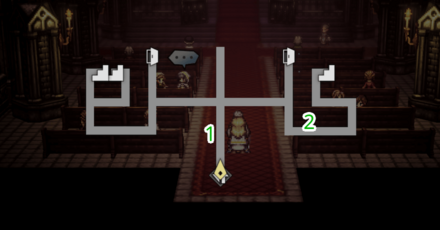 タイタス大聖堂 フィールドコマンド