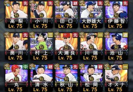 必要なSランク選手を集める